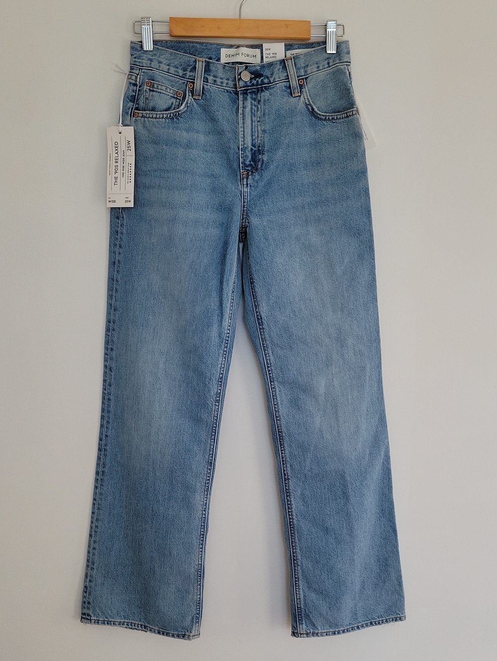 New Denim Forum The 90s Relaxed Mid-rise Wide Jeans - Picture 6 of 16